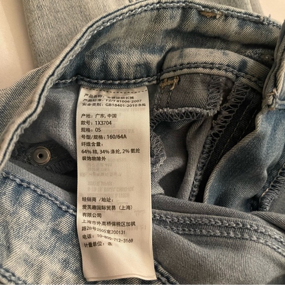 Abercrombie and Fitch Womens 25x26 Light Wash Denim Skinny Jeans Low Rise - Picture 4 of 12
